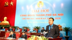 Ông Phạm Quang Thanh tái cử Chủ tịch Liên đoàn Lao động TP Hà Nội khóa XVII