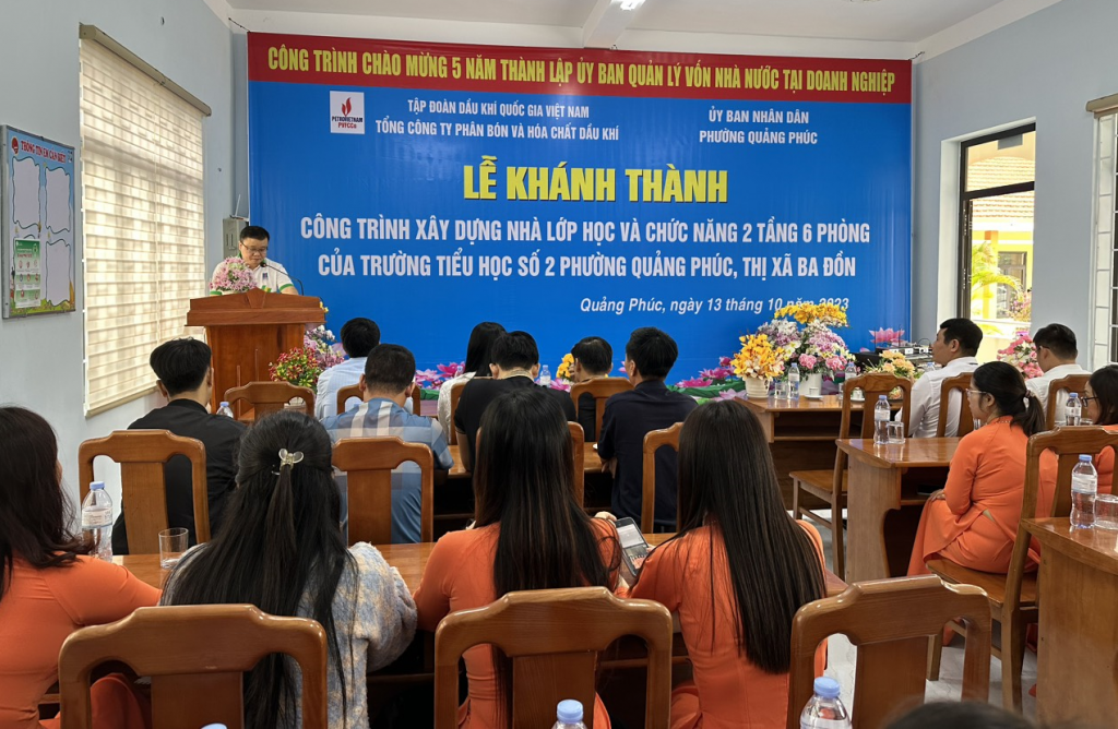 Toàn cảnh buổi lễ khánh thành công trình 