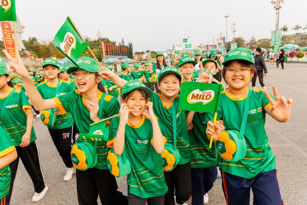 Trong hơn 25 năm có mặt tại Việt Nam, Nestlé MILO không ngừng nỗ lực đồng hành cùng các hoạt động thể chất và dinh dưỡng cho thế hệ trẻ Việt