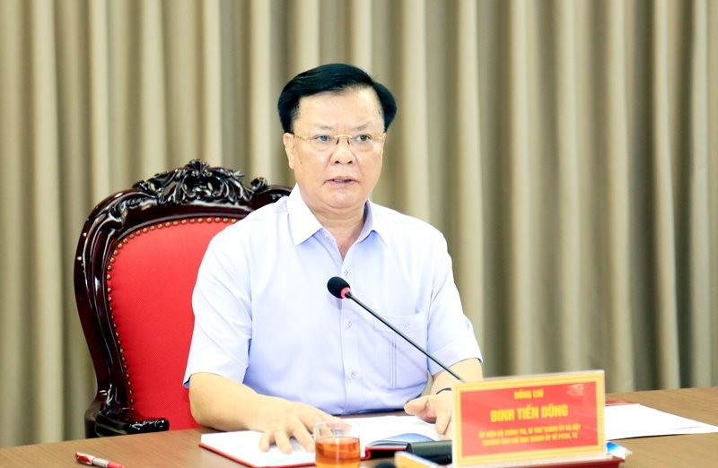 Bí thư Thành ủy Hà Nội Đinh Tiến Dũng