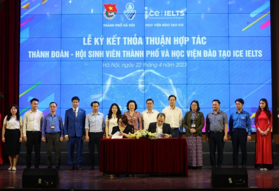 Thành đoàn, Hội Sinh viên thành phố Hà Nội ký kết hợp tác nhằm gắn kết sinh viên với doanh nghiệp