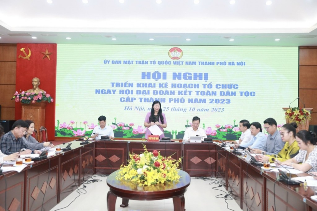 Hà Nội tổ chức Ngày hội Đại đoàn kết cấp thành phố