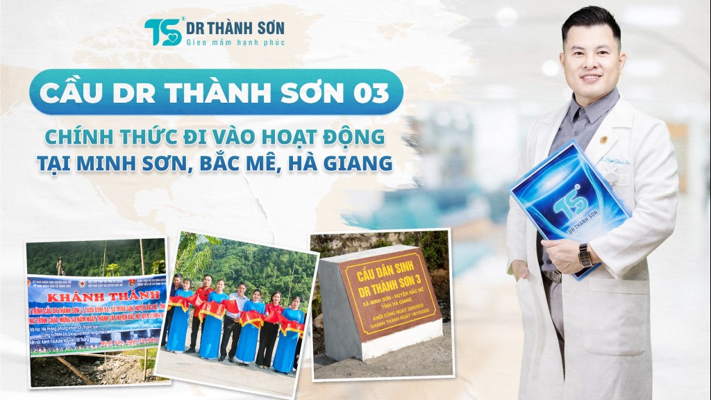 Cầu Dr Thành Sơn 03 chính thức đi vào hoạt động tại Minh Sơn, Bắc Mê, Hà Giang