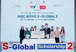 Học bổng S-Global 2 đồng hành cùng VTV Quỹ Tấm lòng Việt, dự án Nuôi em