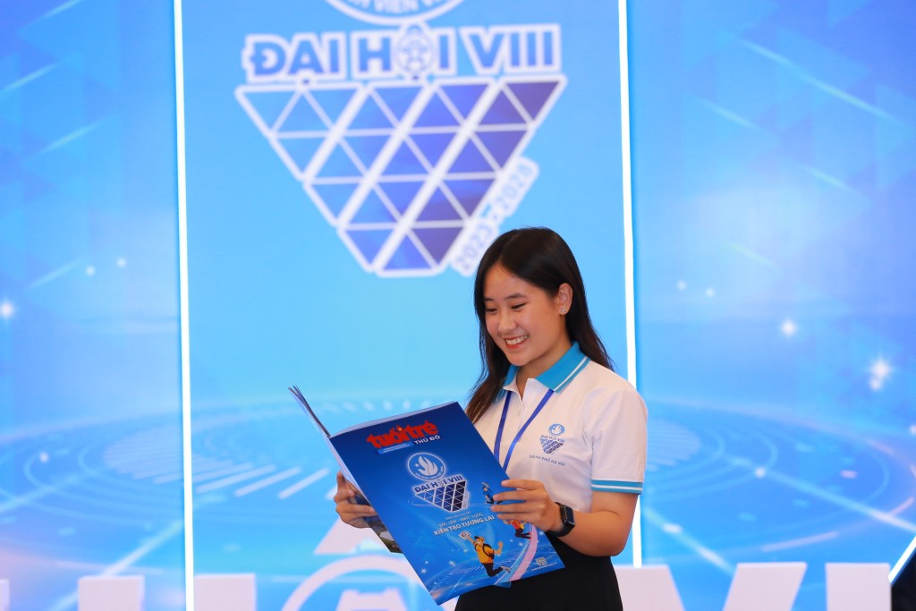 Chùm ảnh: Đại hội Hội Sinh viên thành phố Hà Nội lần thứ VIII Ảnh: Đại hội Đại biểu Hội Sinh viên TP Hà Nội lần thứ VIII
