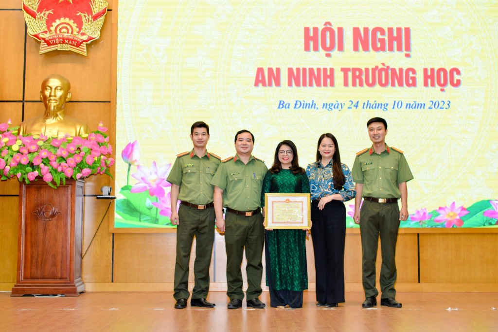 Điểm sáng trong công tác an ninh trường học