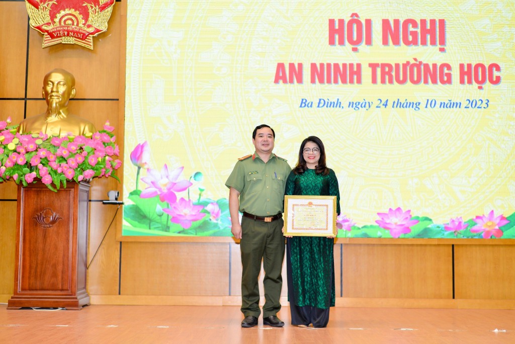 Điểm sáng trong công tác an ninh trường học