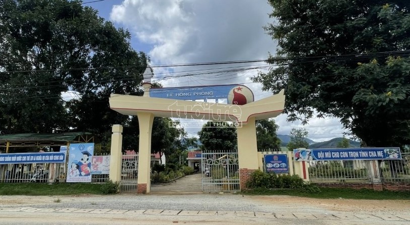 Kon Tum: Phát hiện hàng loạt sai phạm tại trường Tiểu học Lê Hồng Phong