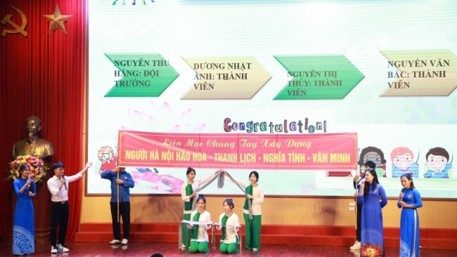 Mê Linh tổ chức hội thi tuyên truyền viên giỏi