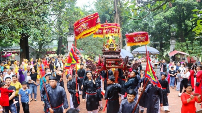 Độc đáo lễ hội Đả Ngư tại thị xã Sơn Tây