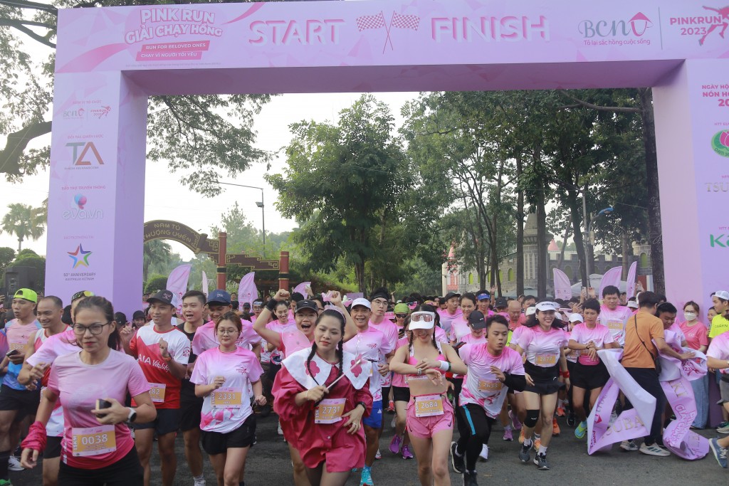 Pink Run 2023 - Giải chạy gây quỹ đầu tiên cho bệnh nhân ung thư
