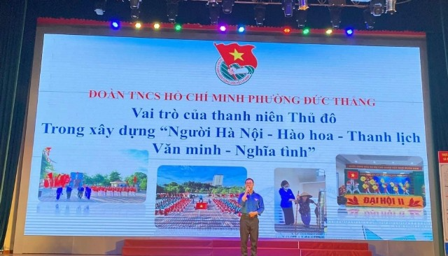 Hội thi Tuyên truyền viên giỏi viên giỏi tuyên truyền Quy tắc ứng xử nơi công cộng quận Bắc Từ Liêm năm 2023