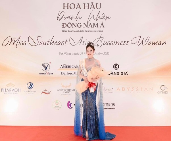Đỗ Anh Sa đạt được ngôi vị Á hậu 2 tại cuộc thi Hoa hậu Doanh nhân Đông Nam Á 2023
