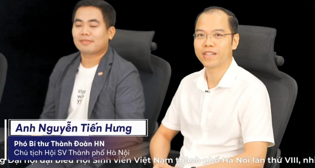 Đồng chí Nguyễn Tiến Hưng mong muốn sẽ hỗ trợ sinh viên trong xây dựng môi trường toàn diện, giúp các bạn được công hiến, trưởng thành