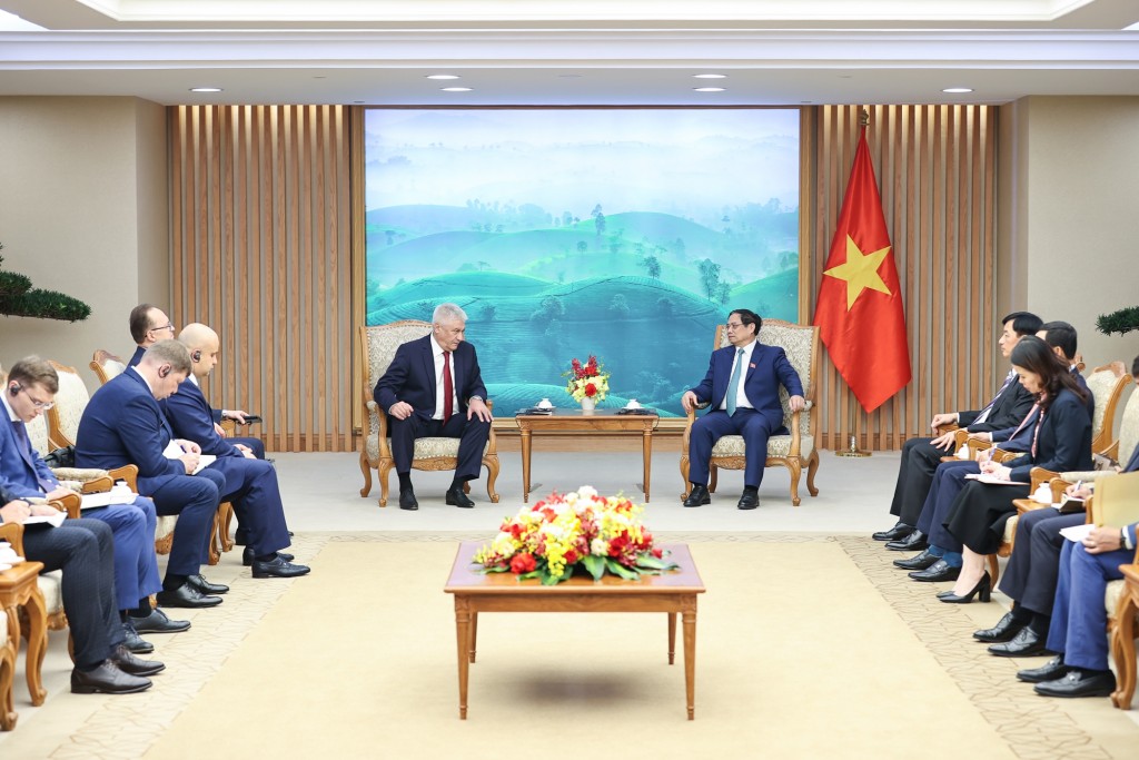 Bộ trưởng Kolokoltsev khẳng định Nga ưu tiên, coi trọng quan hệ truyền thống với Việt Nam - Ảnh: VGP/Nhật Bắc