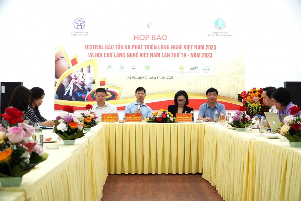 Festival Bảo tồn và Phát triển làng nghề Việt Nam 2023 theo quy mô quốc tế