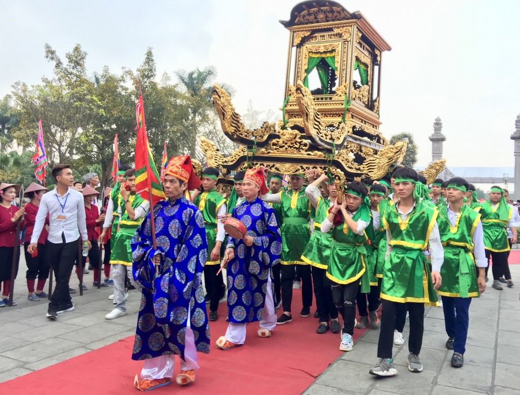 Lễ hội đền Hai Bà Trưng ở Mê Linh, Hà Nội