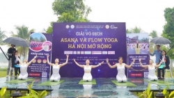 Giải đấu Yoga Hướng mặt trời nâng cao sức khỏe cộng đồng