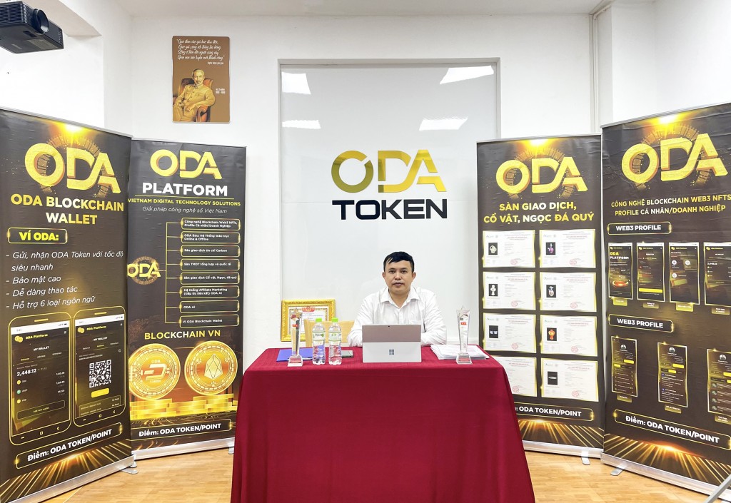 Ông Lê Đình Thường, Giám đốc Công ty TNHH Truyền thông tin tức Công nghệ Blockchain Việt Nam mong muốn tạo lập một hệ sinh thái toàn diện, thương hiệu Việt mang tên ODA Token