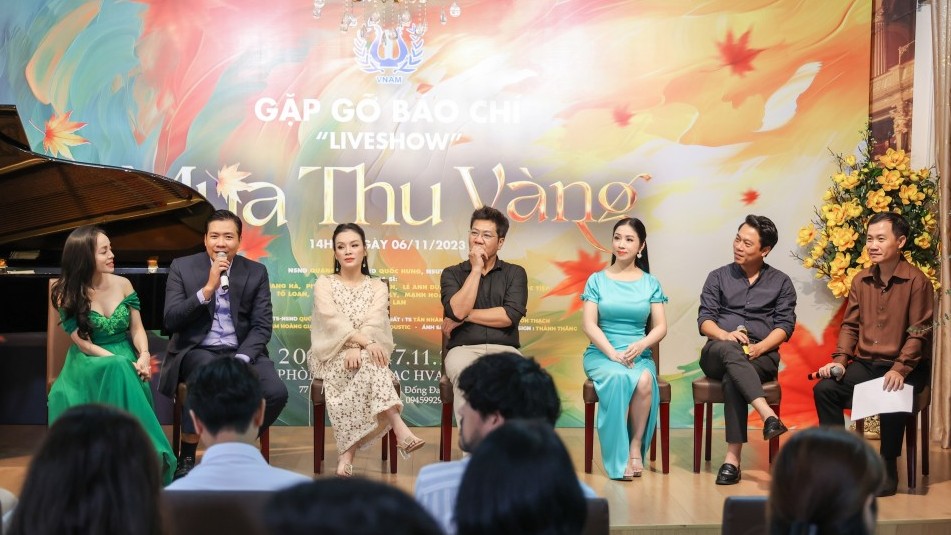 “Mùa thu vàng” - liveshow âm nhạc đặc biệt nhân ngày Nhà giáo