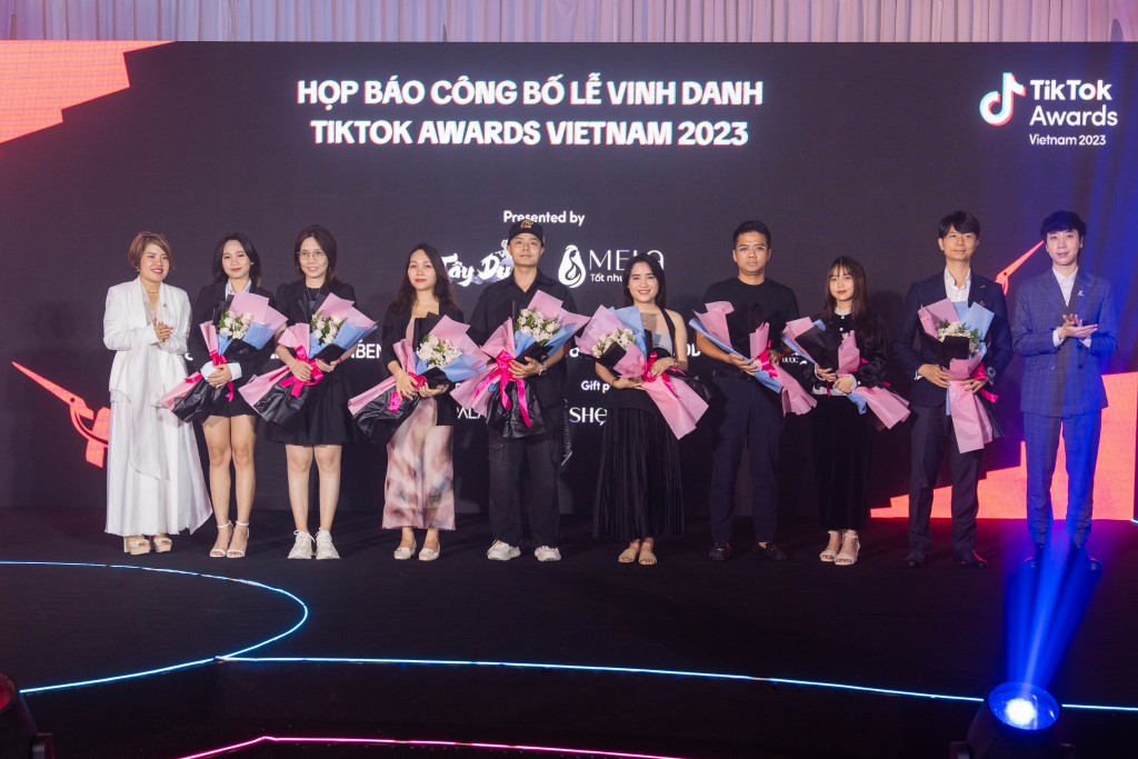 Cac doi tac - nha tai tro TikTok Awards Viet Nam 2023