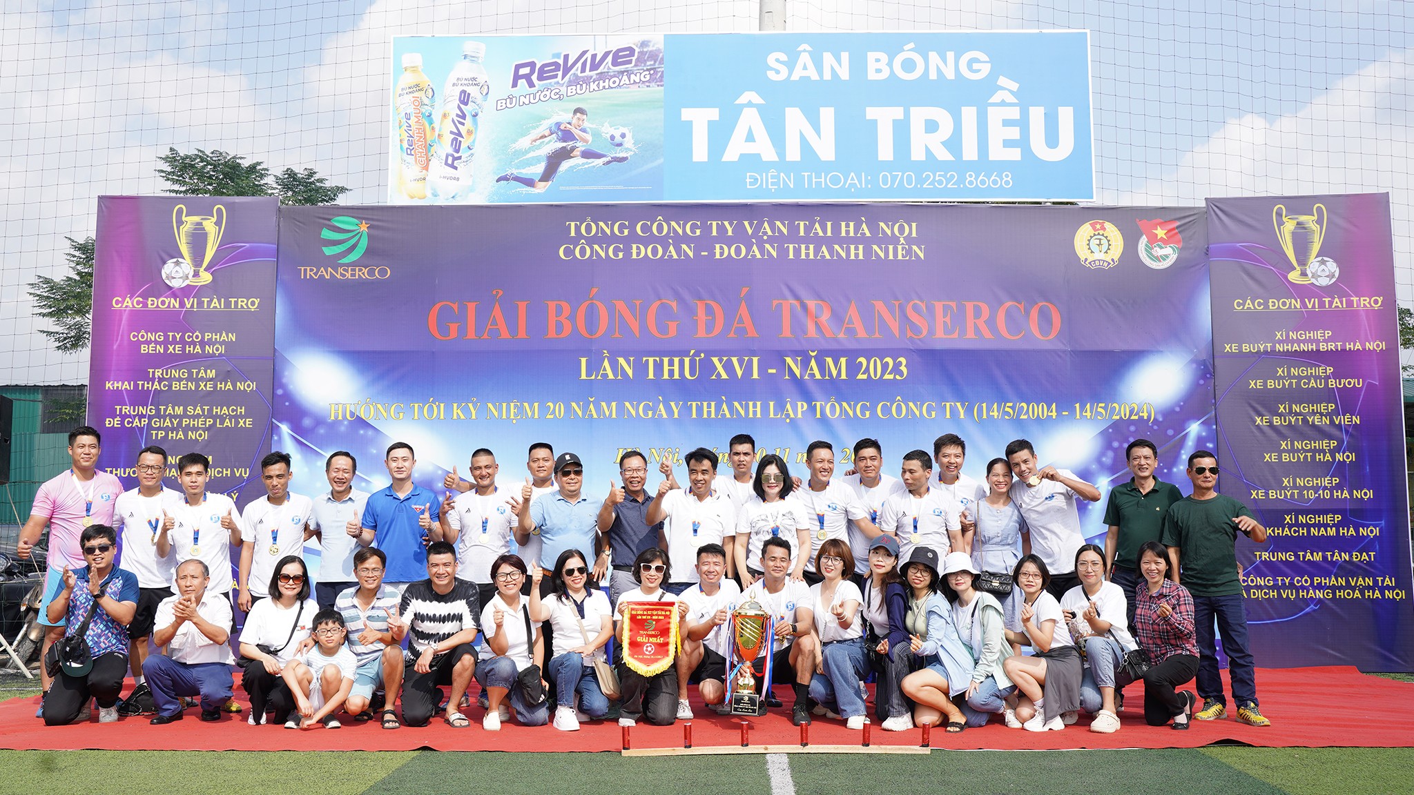 Sau khi bỏ lỡ mùa giải 2022, Đội Công ty khai thác điểm đỗ xe Hà Nội đã trở lại ngoại mục với chức vô địch năm 2023