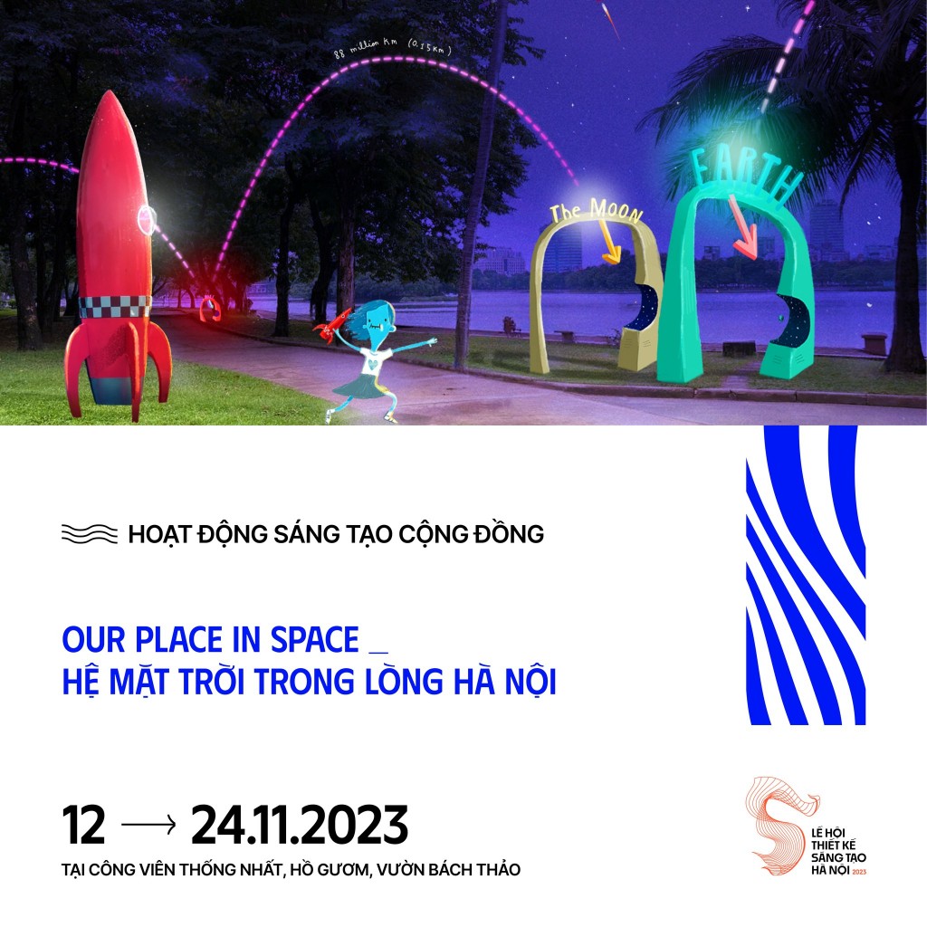 Hoạt động sáng tạo cộng đồng mở đầu cho Lễ hội Thiết kế Sáng tạo Hà Nội 2023