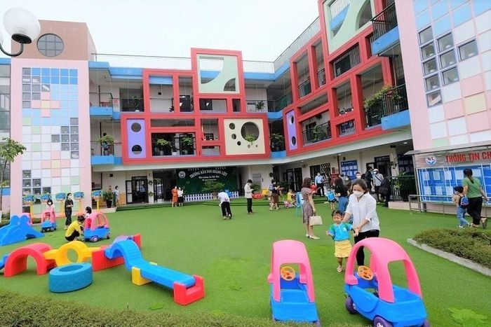 Trường Mầm non Hoàng Liệt, quận Hoàng Mai, Hà Nội