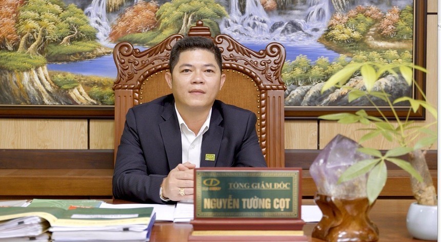 Ông Nguyễn Tường Cọt - Tổng giám đốc DLG (Nguồn: Ngọc Quang)