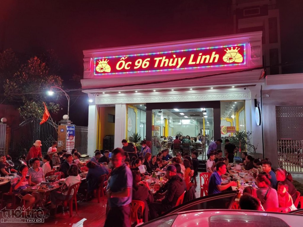 Ốc 96 Thuỳ Linh trở thành thương hiệu ẩm thực của Hải Phòng