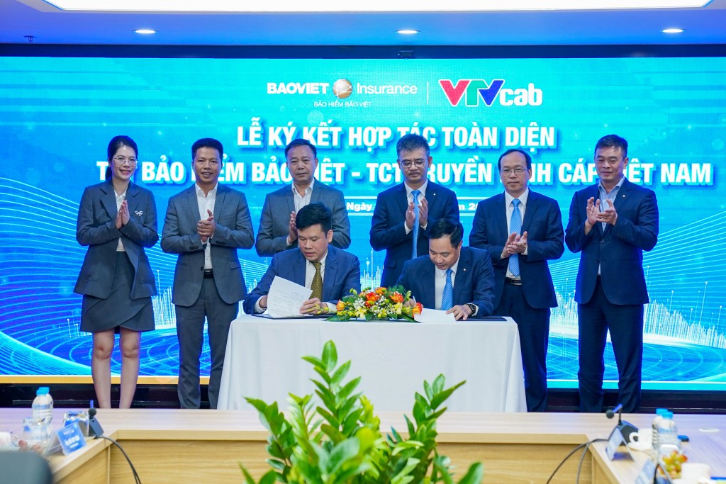 Bảo hiểm Bảo Việt) và Truyền hình Cáp Việt Nam (VTVcab) đã ký kết hợp tác chiến lược phát triển bền vững,