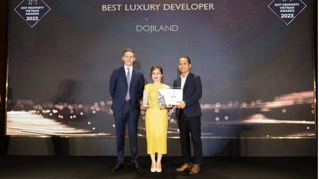 Vinh danh DOJILAND là nhà phát triển BĐS hạng sang tốt nhất Việt Nam