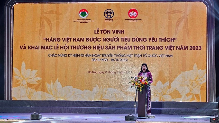 Tôn vinh 150 sản phẩm hàng Việt Nam được người tiêu dùng yêu thích