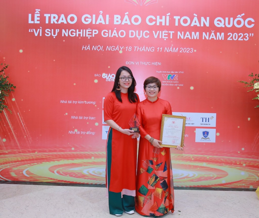 Trao giải báo chí toàn quốc “Vì sự nghiệp Giáo dục Việt Nam” năm 2023