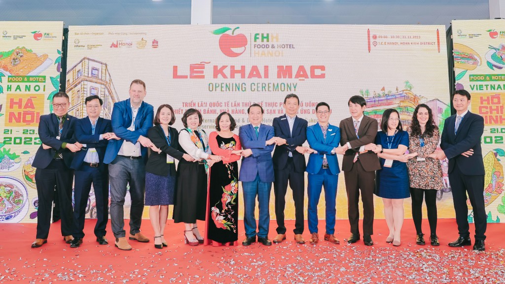 19 quốc gia, vùng lãnh thổ tham gia Food & Hotel Hanoi 2023