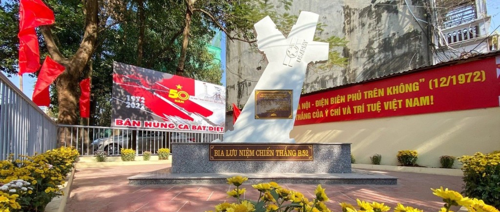Địa điểm ghi dấu máy bay B52 bị bắn rơi tại phường Định Công