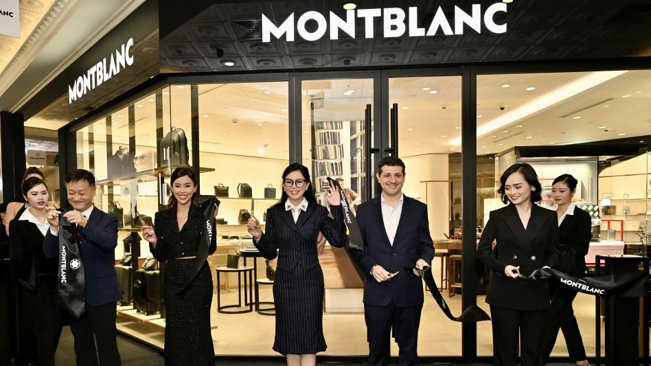 Biểu tượng Montblanc lần đầu tiên xuất hiện tại Hà Nội