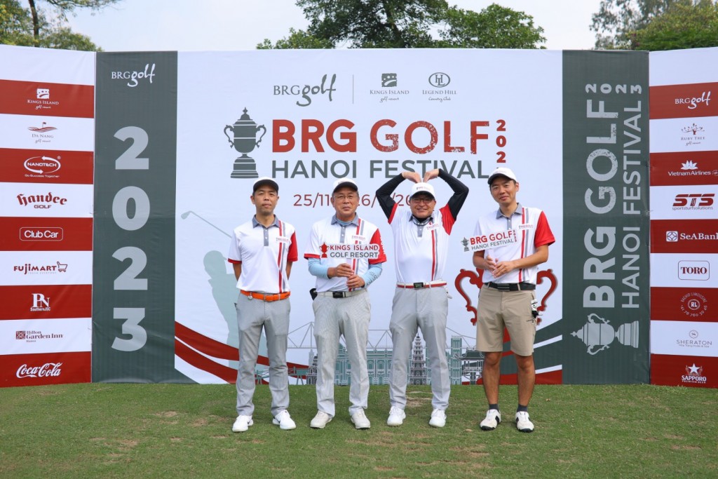 Khởi tranh sự kiện gôn thường niên 2023 BRG Golf Hanoi Festival