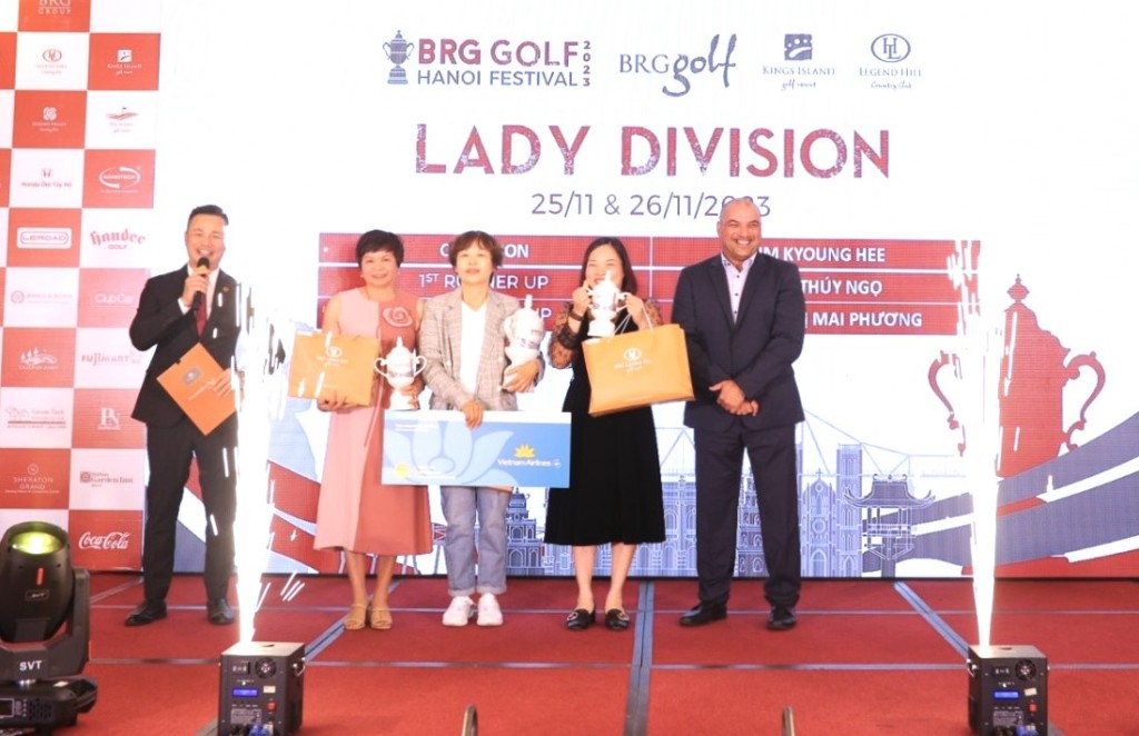 Các nữ gôn thủ xuất sắc nhất của 2023 BRG Golf Hanoi Festival