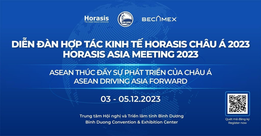 700 đại biểu dự Diễn đàn Hợp tác kinh tế Horasis châu Á 2023