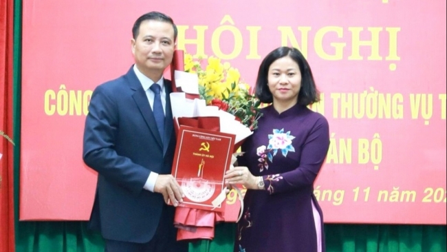 Đồng chí Nguyễn Xuân Linh làm Bí thư Quận ủy Hoàng Mai