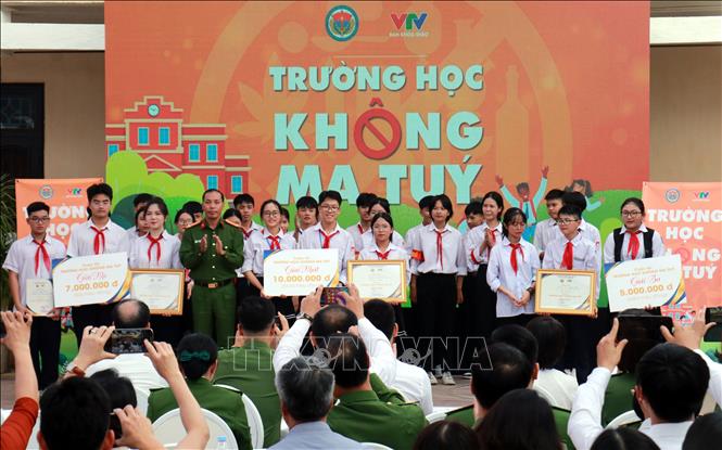 Lan tỏa thông điệp nói không với ma túy từ cuộc thi "Trường học không ma tuý"