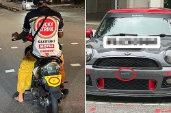 Singapore phạt nặng xe lắp biển số siêu nhỏ