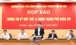 Ngày 5/12, khai mạc kỳ họp thứ 14 HĐND TP Hà Nội