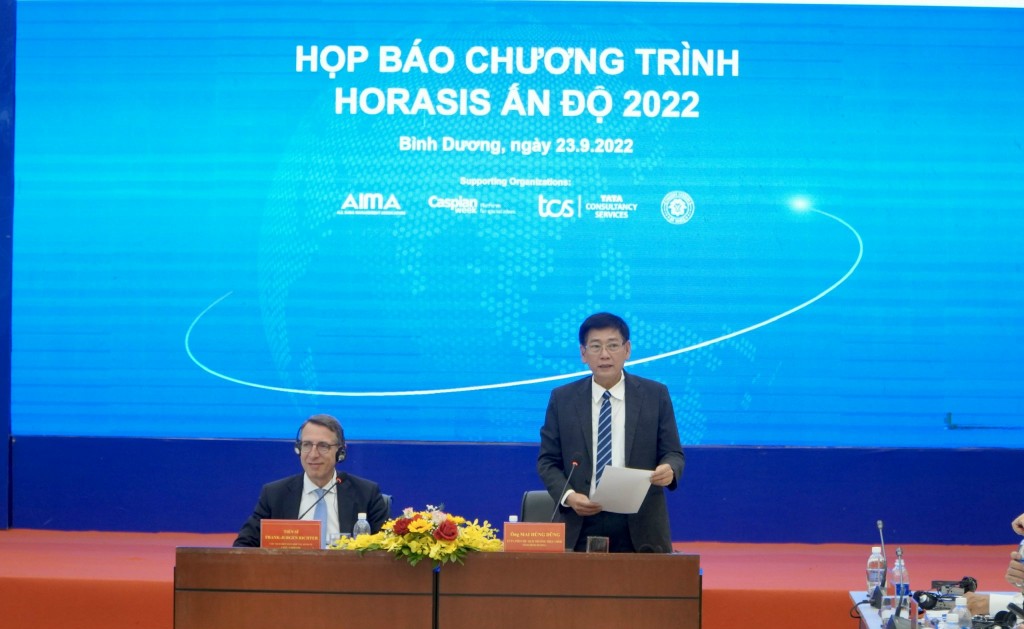 Họp báo thông tin về sự kiện Horasis châu Á 2023