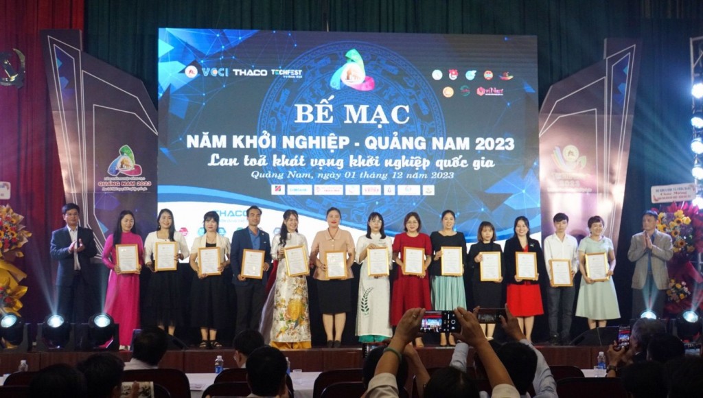 Quảng Nam tổ chức lễ tổng kết và bế mạc Năm khởi nghiệp - Quảng Nam 2023 (Ảnh quangnam.gov)