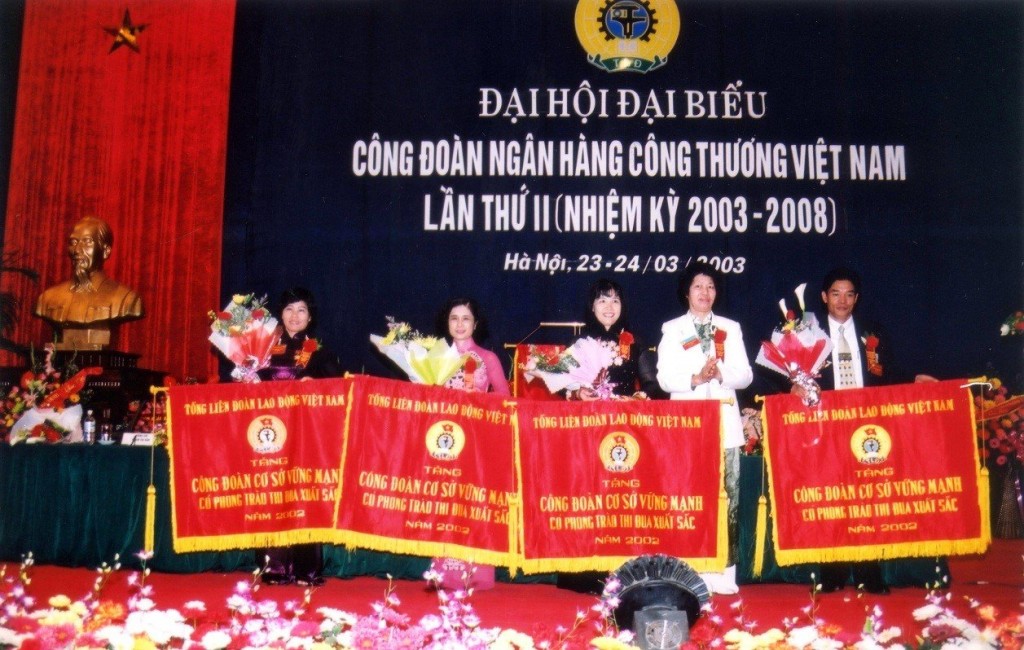 Đại hội Công đoàn VietinBank lần thứ II tổ chức năm 2003