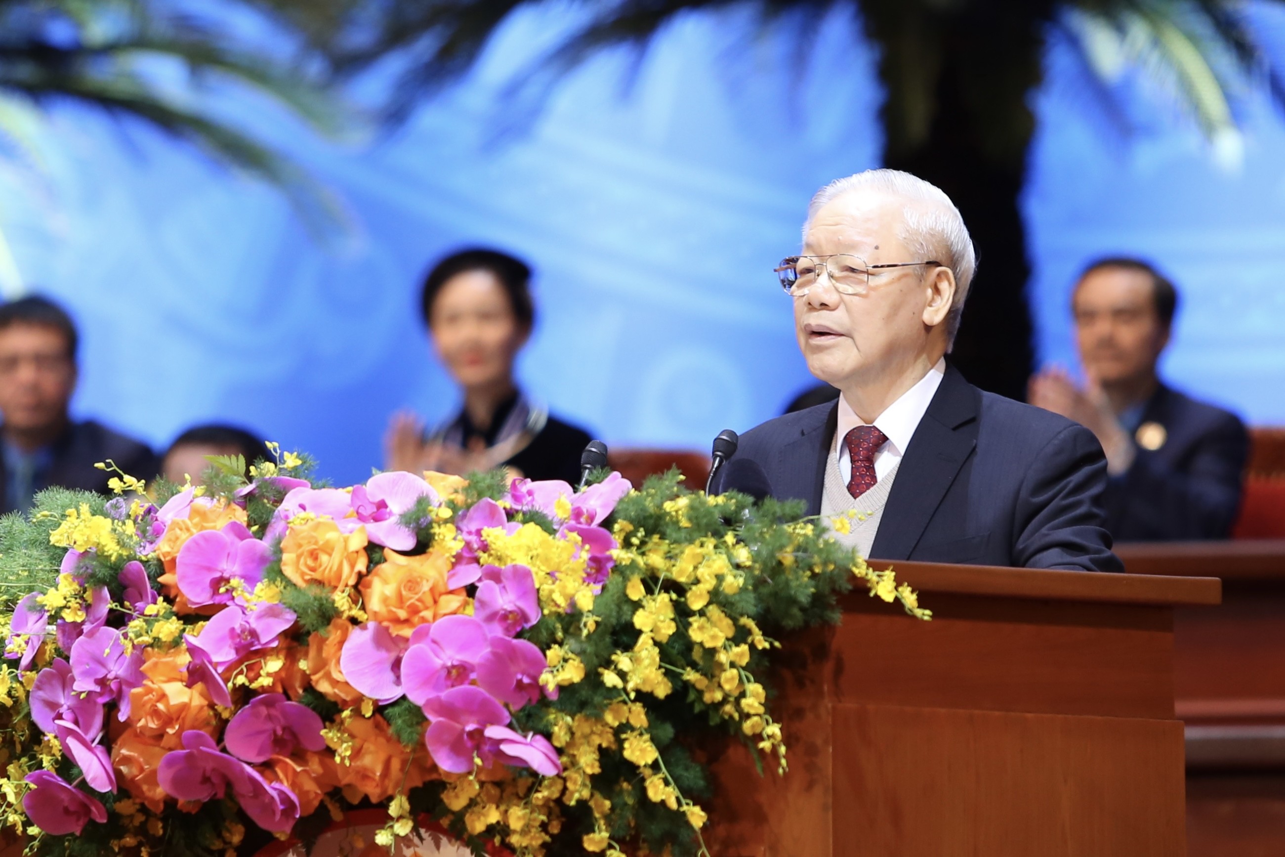 Tổng Bí thư Nguyễn Phú Trọng phát biểu chỉ đạo đại hội