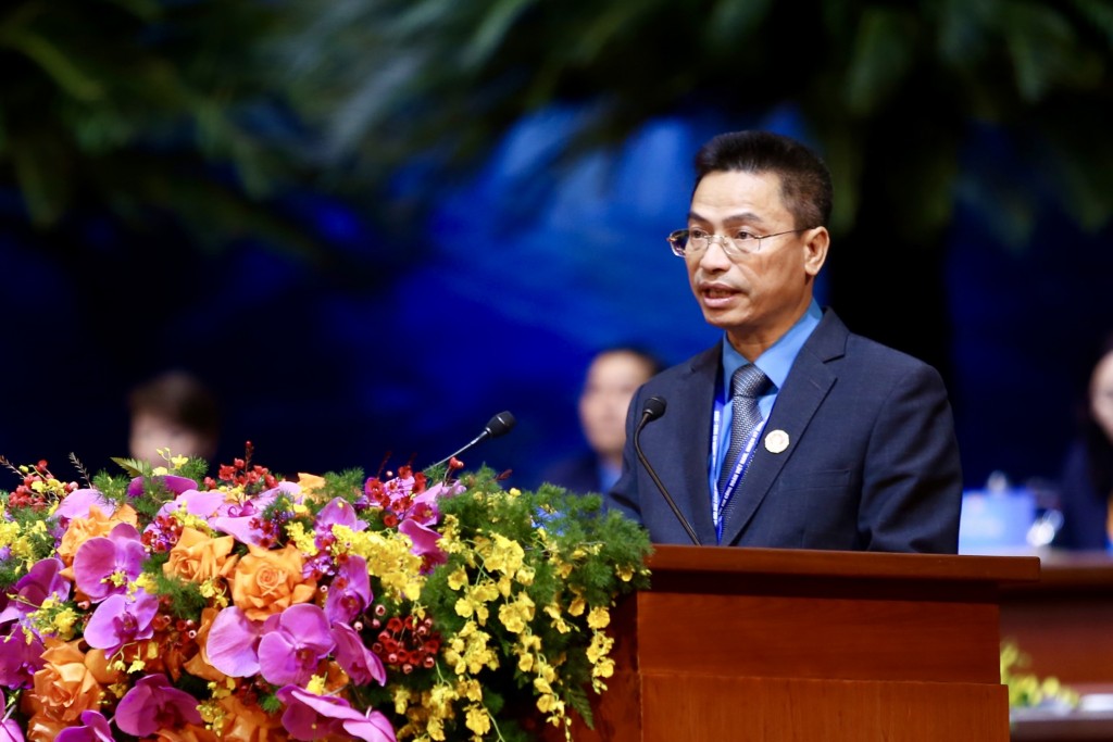 Phó Chủ tịch Công đoàn Thông tin và Truyền thông Việt Nam Phạm Quang Hưởng