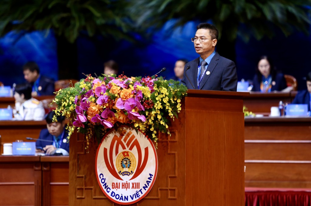 Phó Chủ tịch Công đoàn Thông tin và Truyền thông Việt Nam Phạm Quang Hưởng